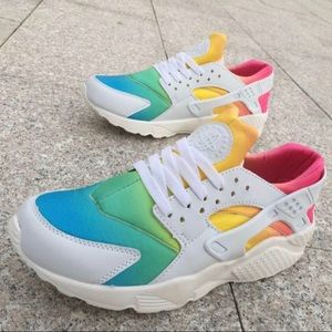 Rainbow Nike huaraches